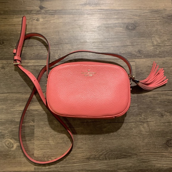 Pink kate spade camera bag purse - Picture 1 of 6